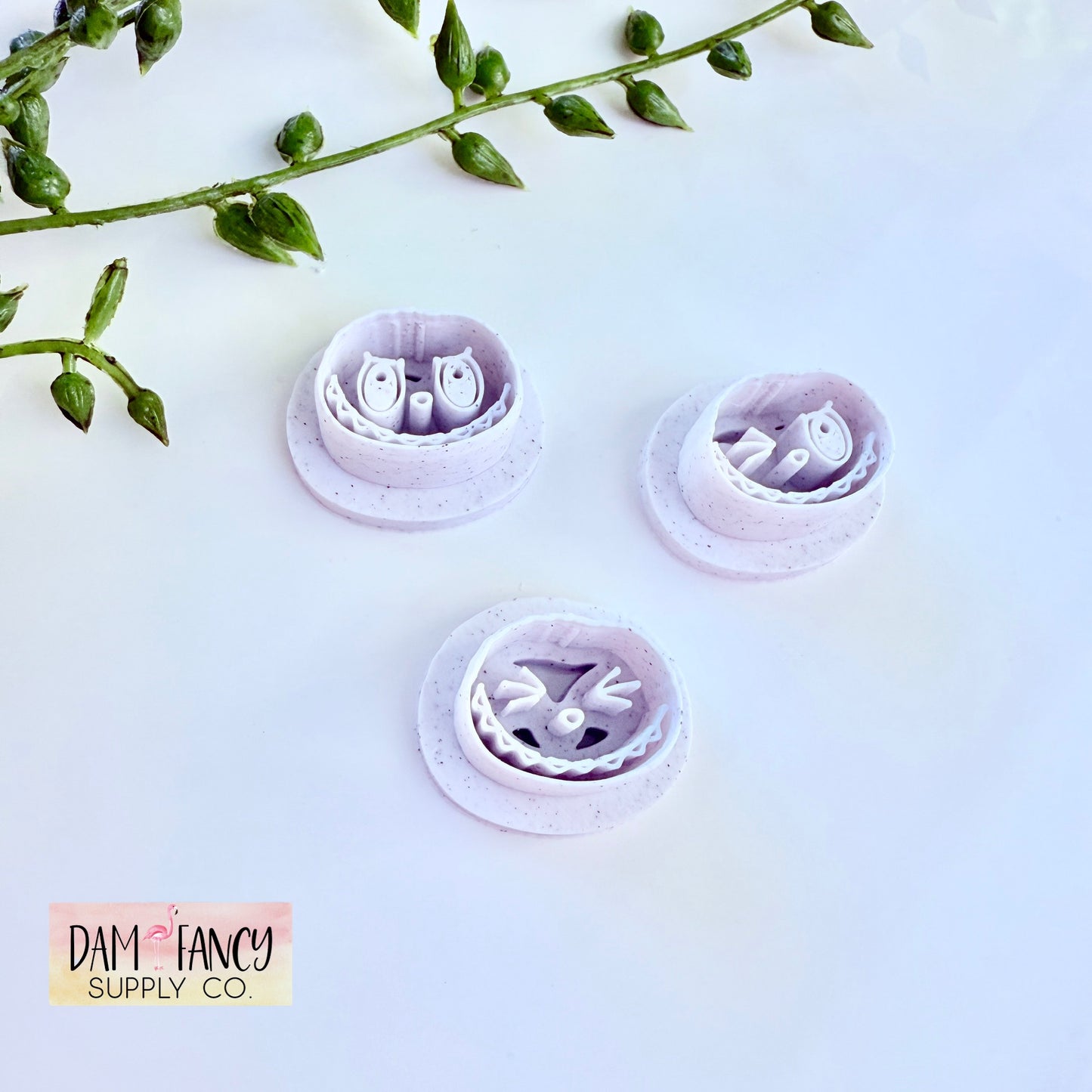 Cute Monster Builder Clay Earring Cutters