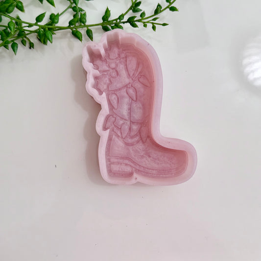 Christmas Cowgirl Boot Freshie Mold