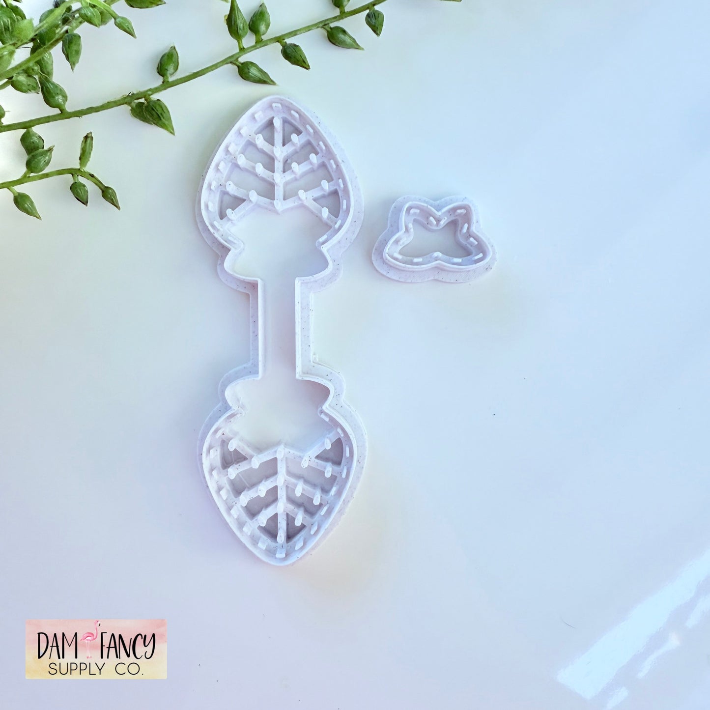 Strawberry Clay Keychain Cutter