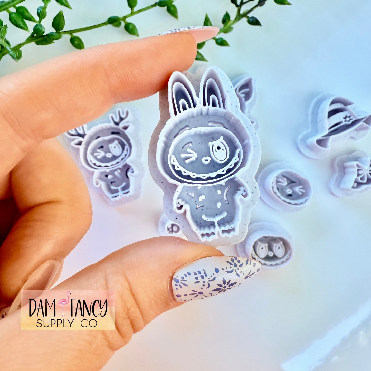 Cute Monster Builder Clay Earring Cutters