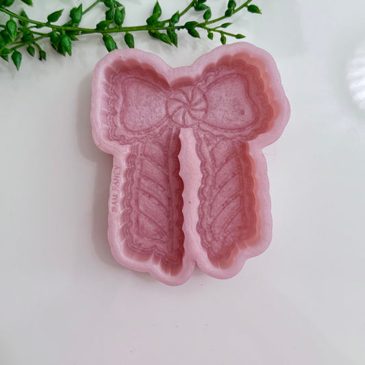 Peppermint bow Freshie Mold