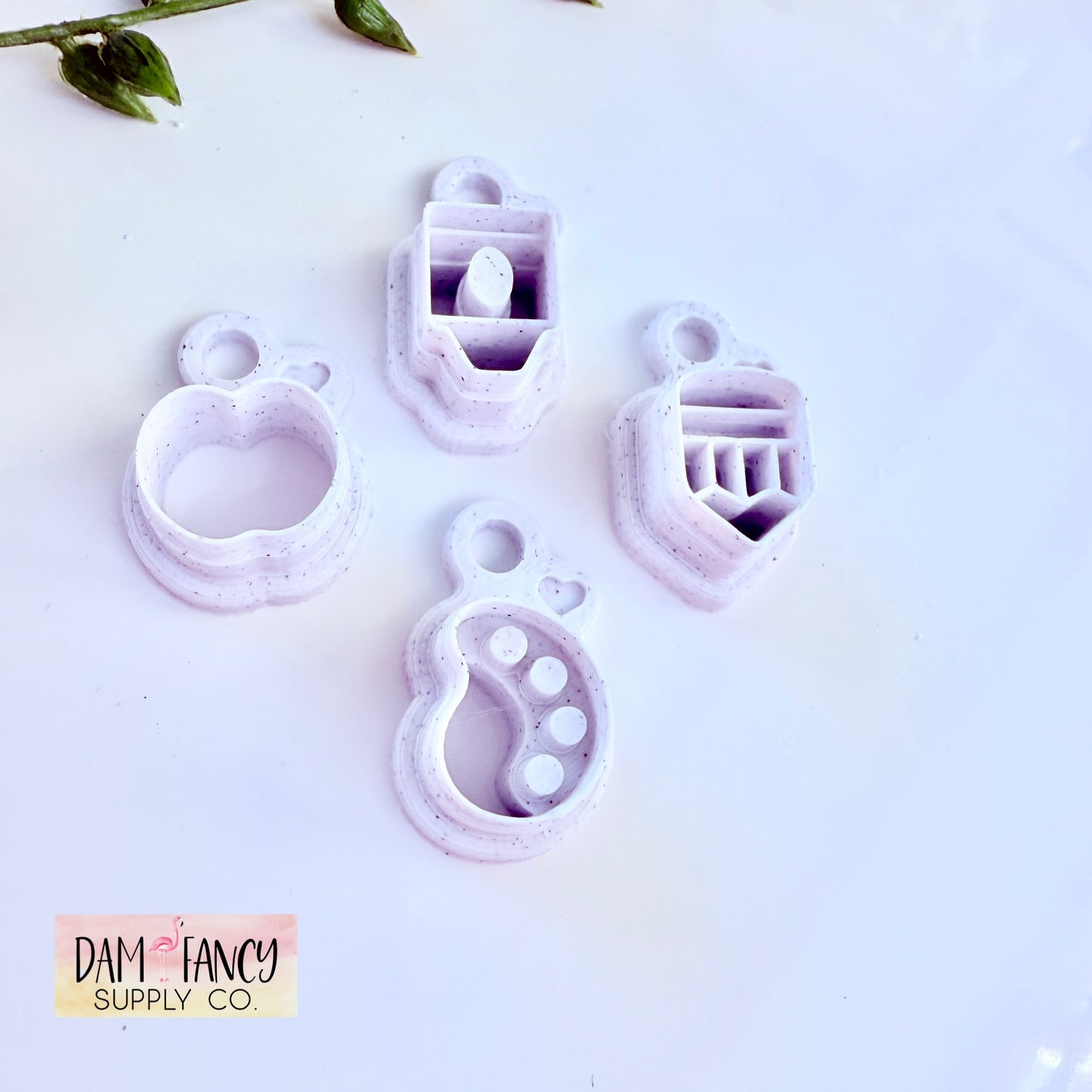 Chubby School Supplies Clay Earring Cutters