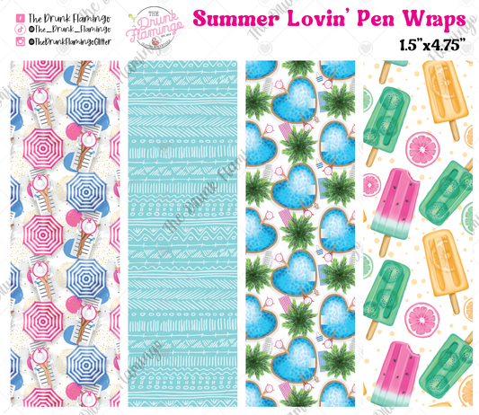 Summer Lovin’ Pen Wraps