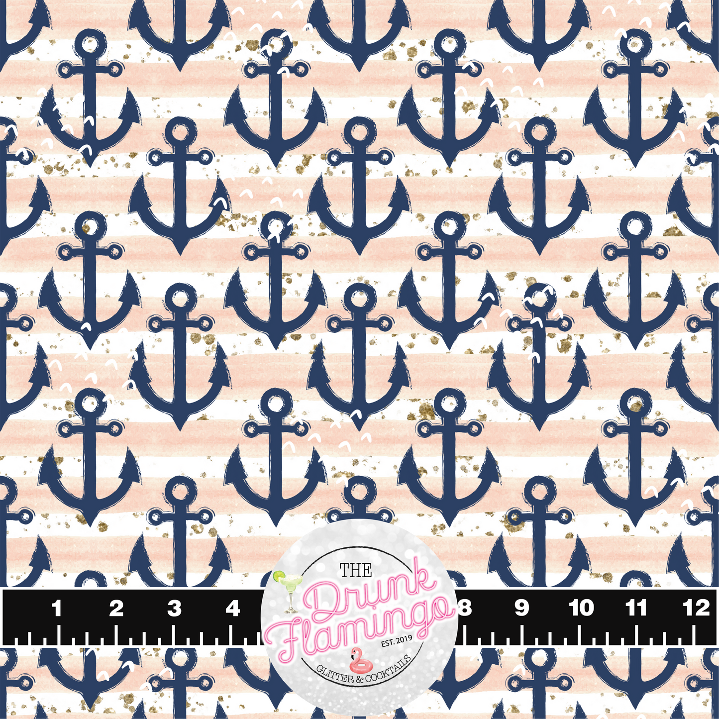 236- Navy Anchors