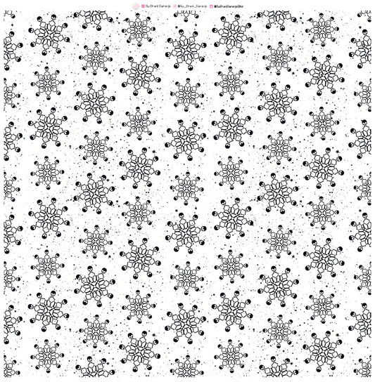 262- Skeleton Snowflakes