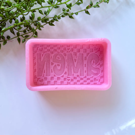 Checkered Amen Freshie Mold