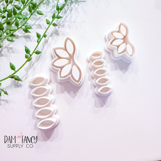 Bezel Earrings 2
