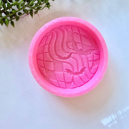 Disco Ball with Waves and Bats Freshie Mold