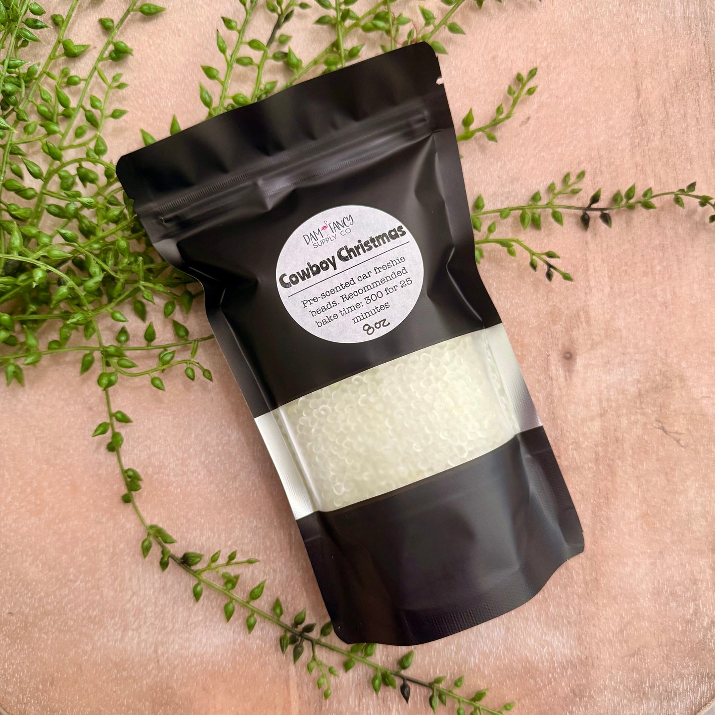 Cowboy Christmas- Pre-Scented Freshie Beads