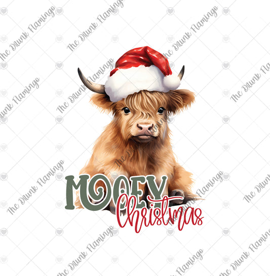 106- MOOEY CHRISTMAS WHITE decal