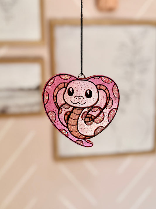 Heart Snake Freshie MOLD