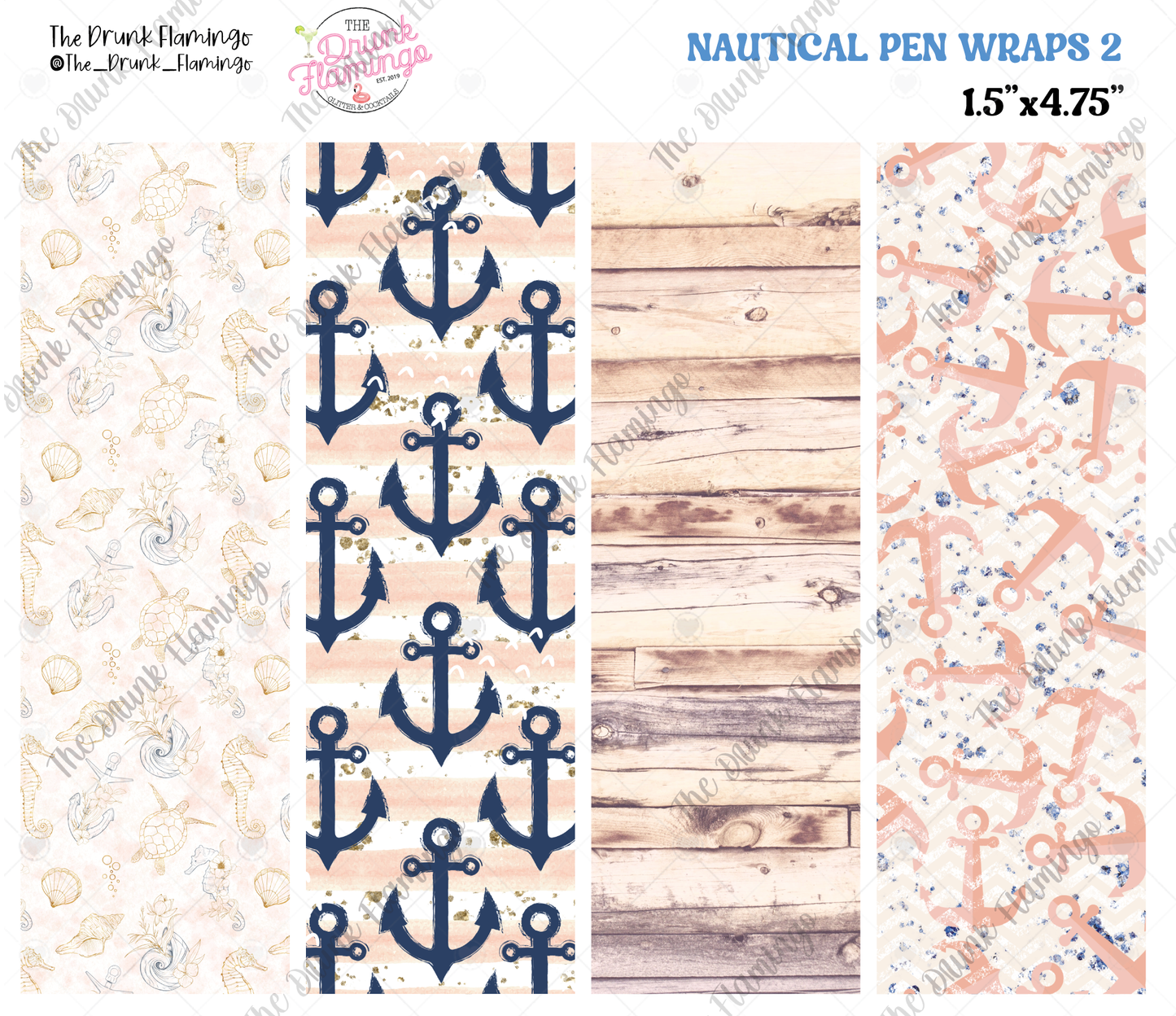 Nautical Pen Wraps 2