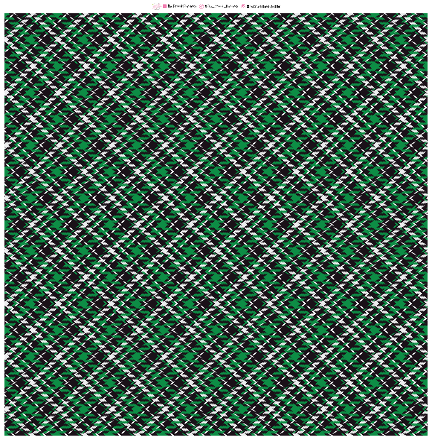 256- Green Plaid