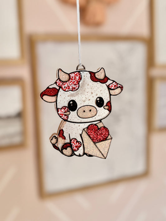 Valentine Cow Freshie MOLD