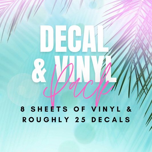 Mystery VINYL and DECAL pack