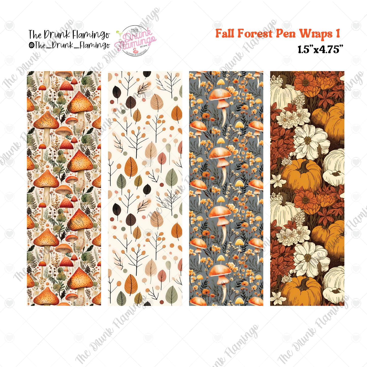 Fall Forest Pen Wraps 1