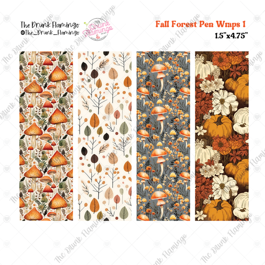 Fall Forest Pen Wraps 1