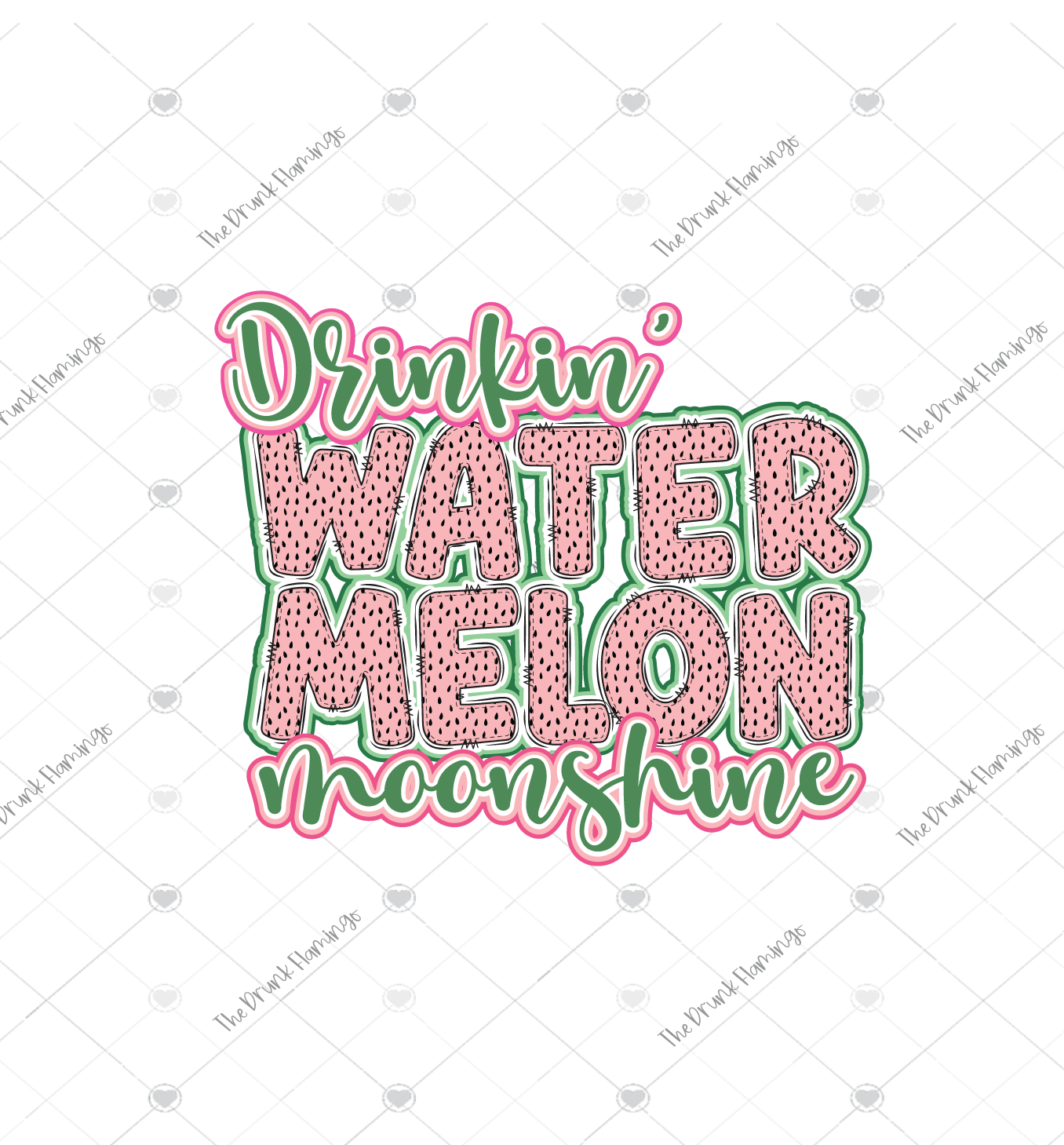 53- WatermelonMoonshine WHITE backed decal