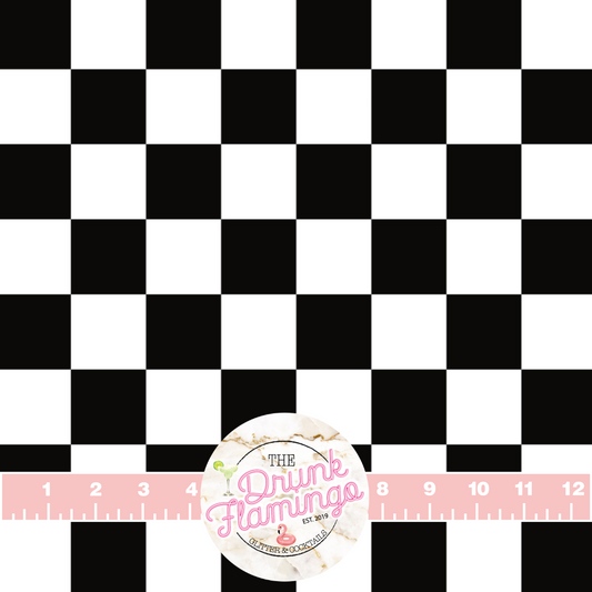 T4- TRANSPARENT checkered print