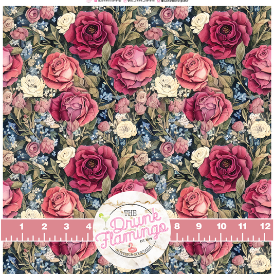 50- Vintage Floral 3