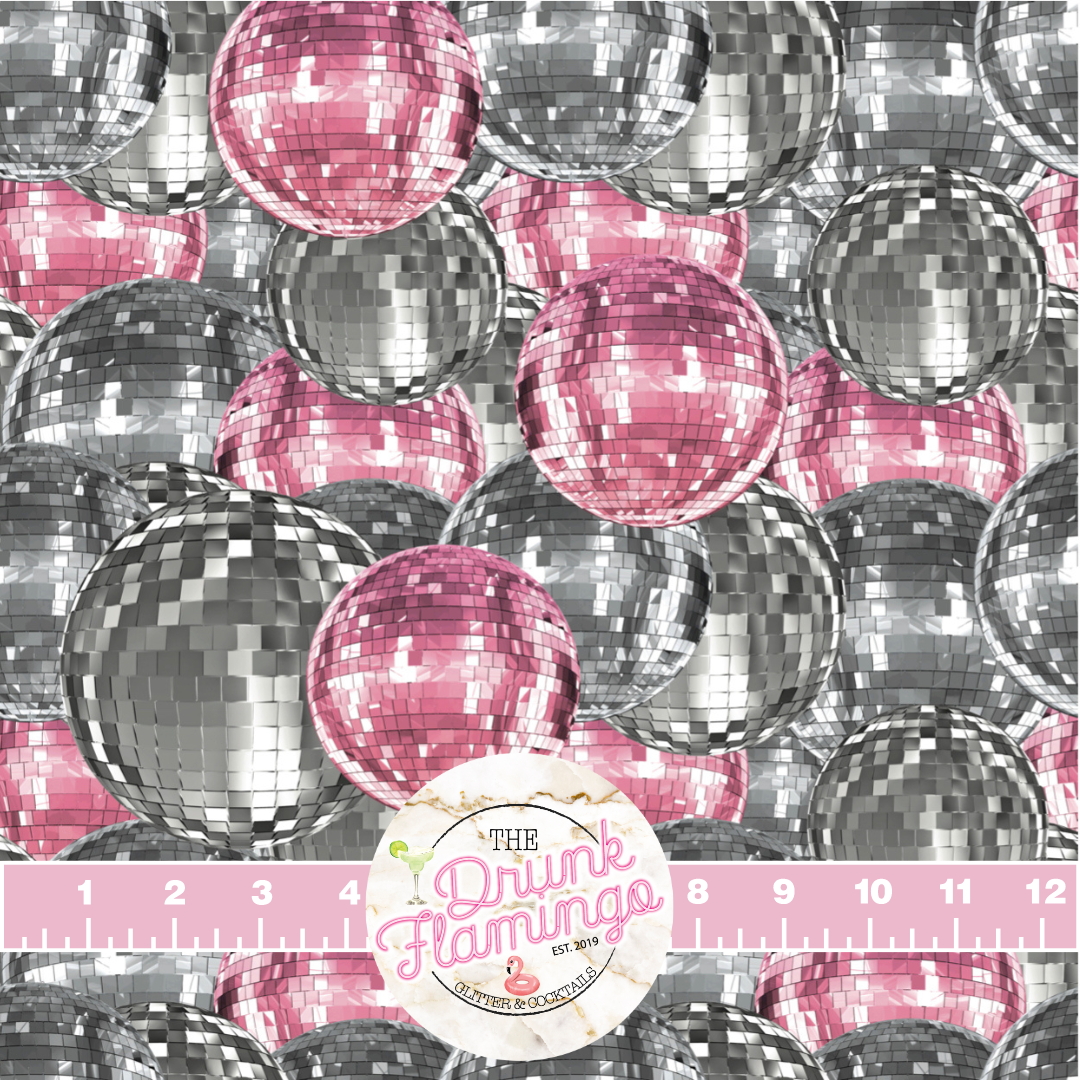 23- Pink Disco Balls
