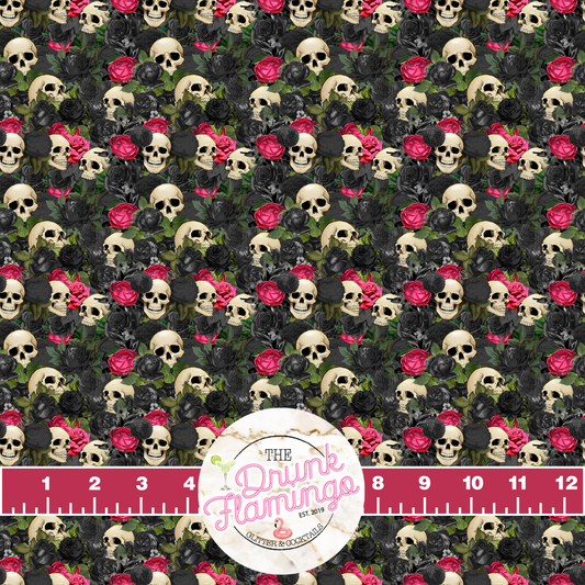 61- Skull and Roses