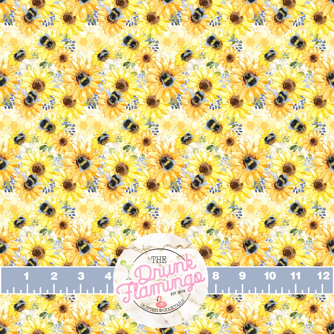 87- Sunflowers & Bees