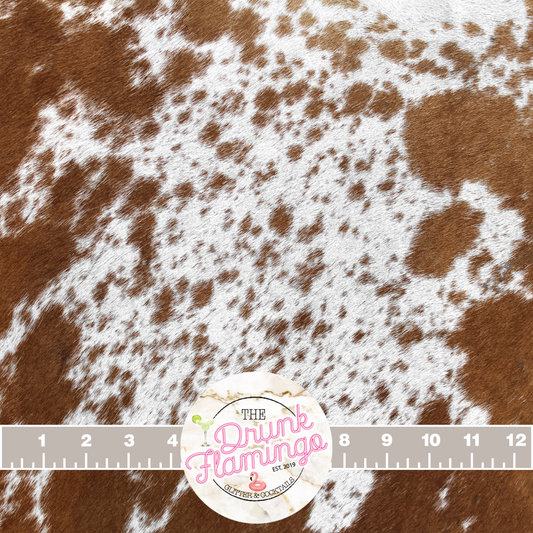 18- Brown Speckled Cowhide