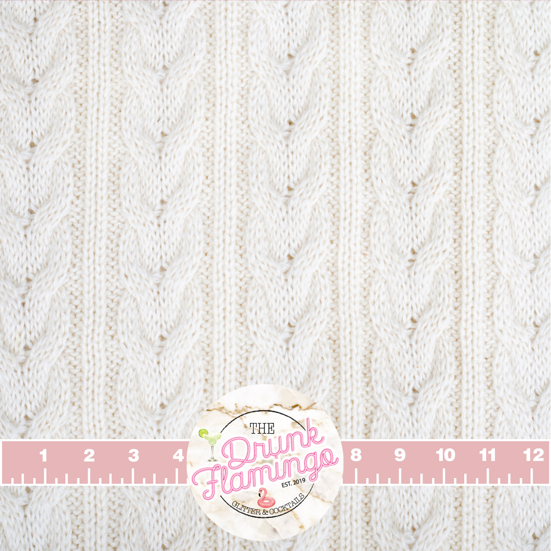 106- White Knit