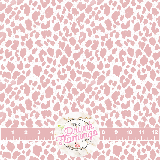 54- Distressed Pink Leopard