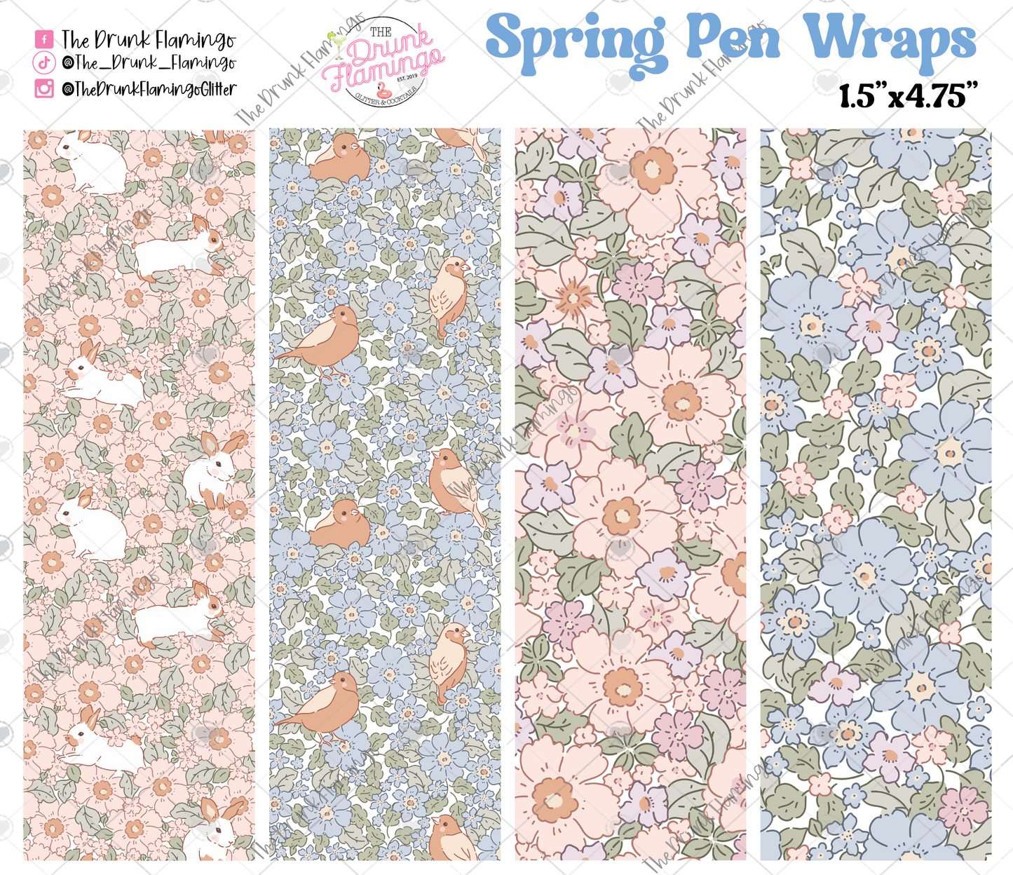 Spring Pen Wraps
